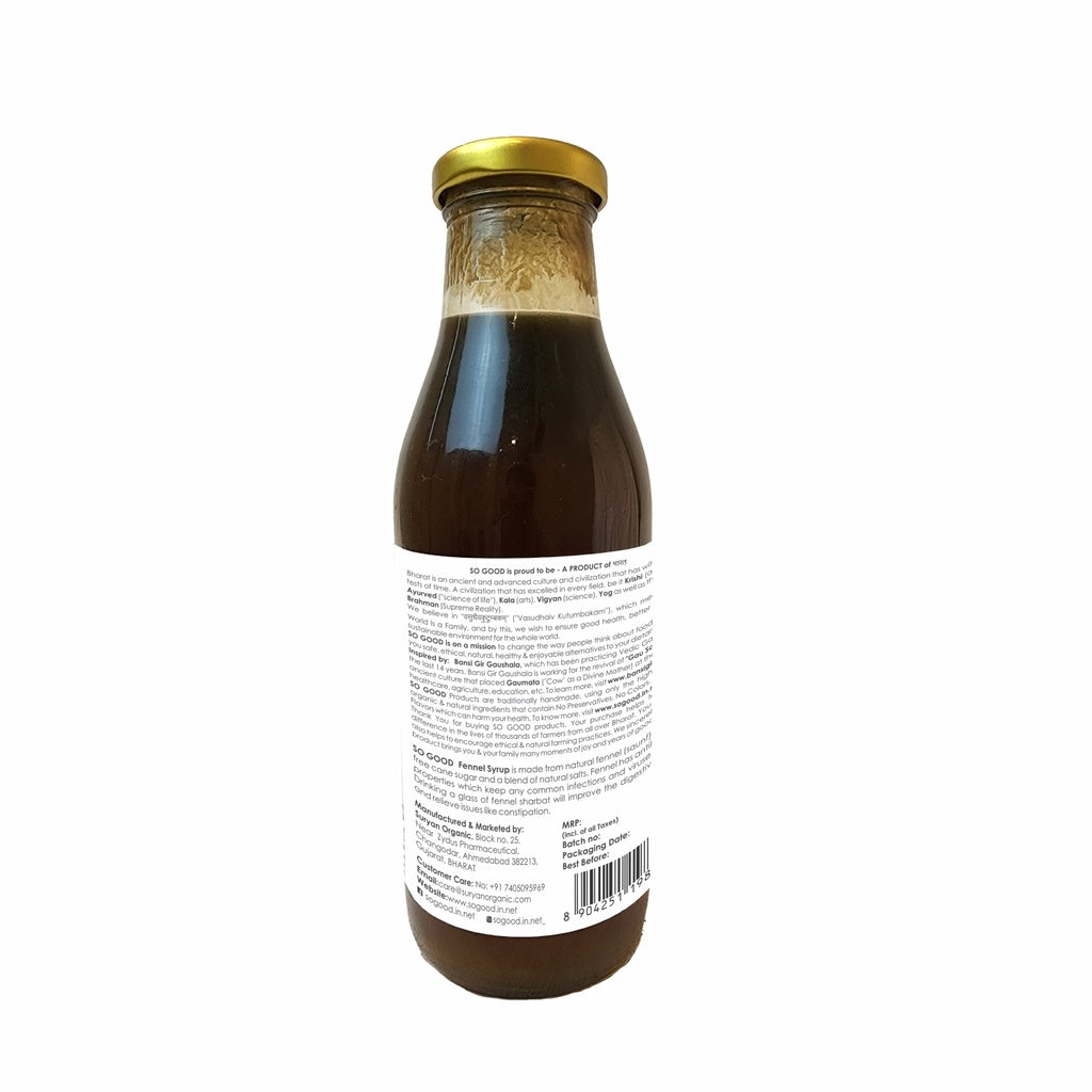 Fennel Syrup 500ml