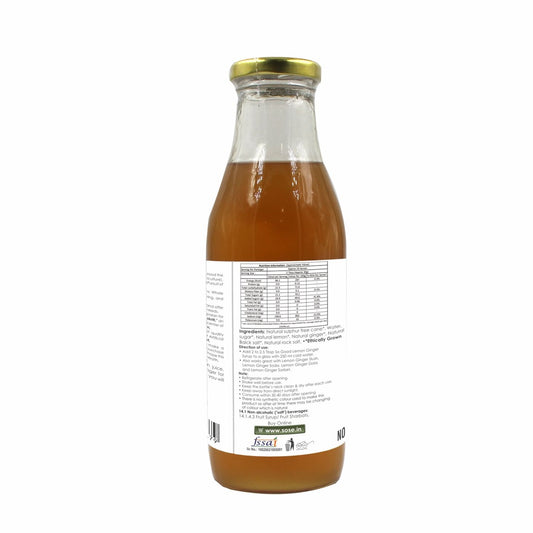 Lemon Ginger Syrup 500ml