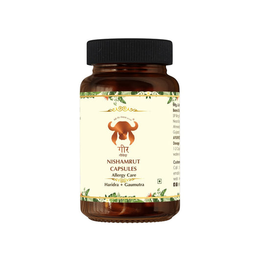 Nishamruta Capsule (60 Capsules) - Allergic | Inflammatory skin conditions