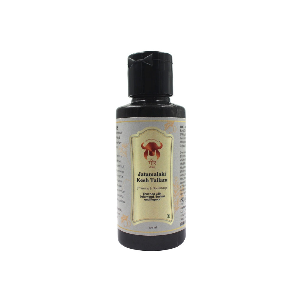 Jatamalaki Kesh Tailam 100ml - Heated Scalp