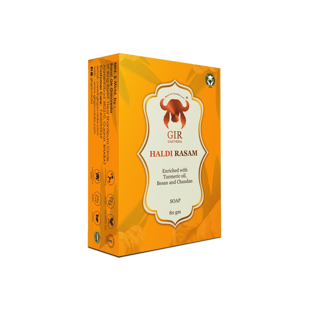 Haldi Rasam Herbal Soap 80g