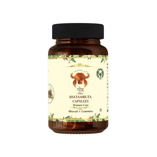 Shatamruta Capsule (60 Capsules) - Post-delivery Supplement, Increase Breast Milk Production