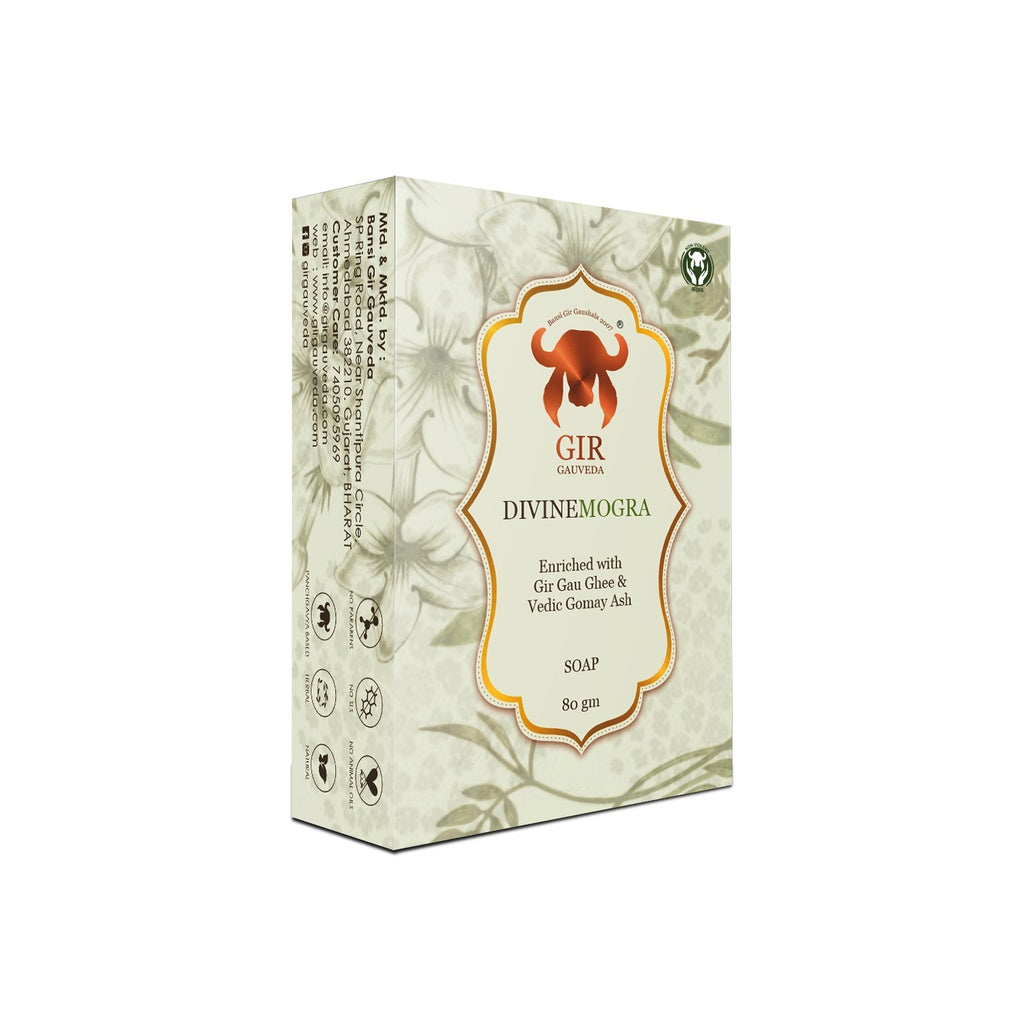 Divine Ash & Mogra Herbal Soap 80g