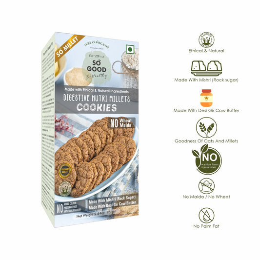 Digestive Nutri Millets Cookies 75gm