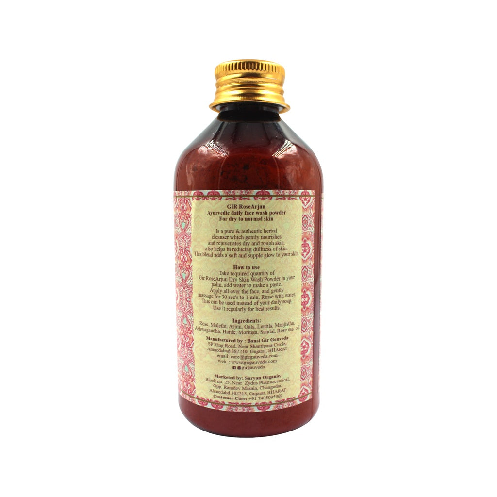 RoseArjun Facewash Powder 100gm - Dry to Normal Skin.