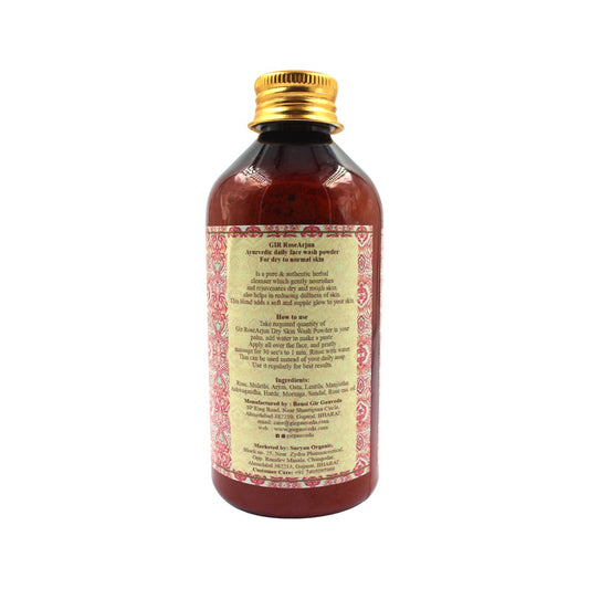 RoseArjun Facewash Powder 100gm - Dry to Normal Skin.