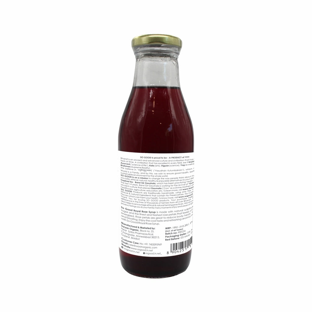 Royal Rose Syrup 500ml