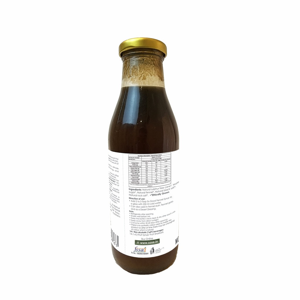 Fennel Syrup 500ml