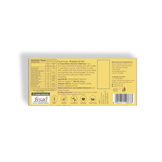 Sesame Chikki Bar 22gm