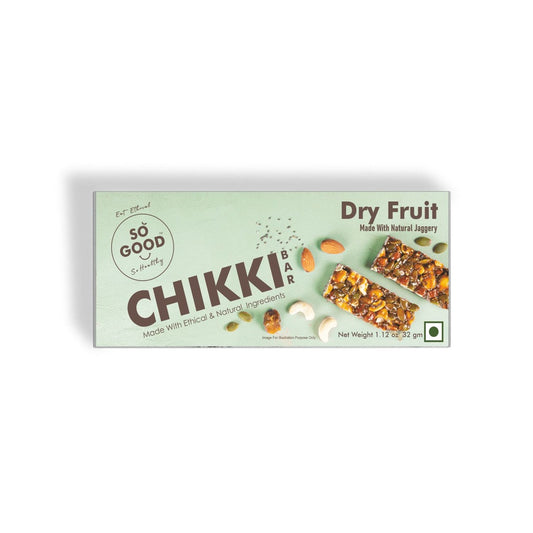 Dry Fruit Chikki Bar 32gm