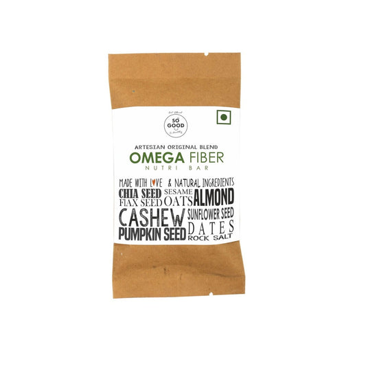 Omega Fiber Nutri Bar 40gm