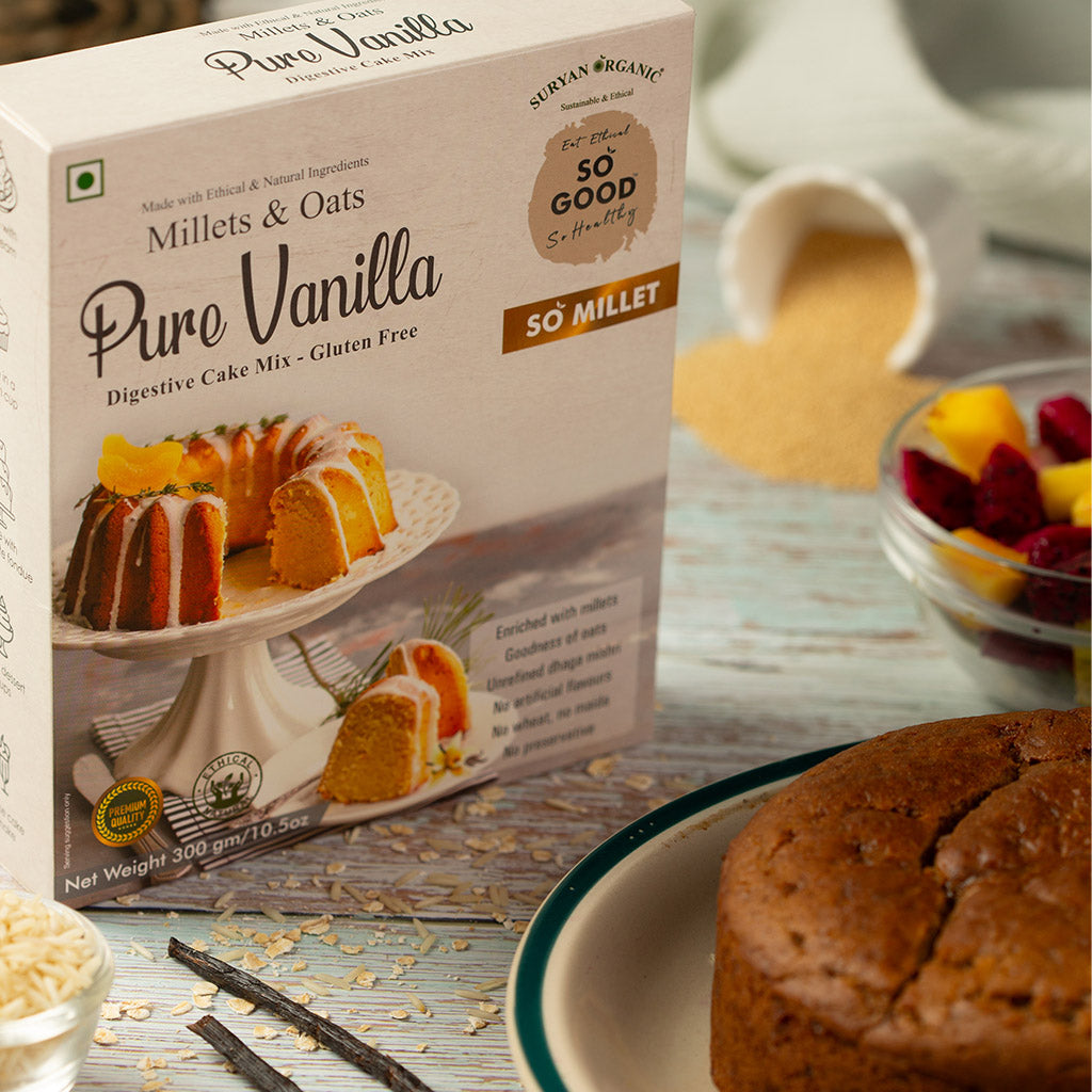 Cake Mix - Pure Vanilla Cake mix 300gm