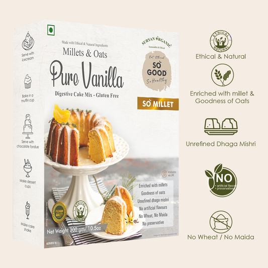 Cake Mix - Pure Vanilla Cake mix 300gm