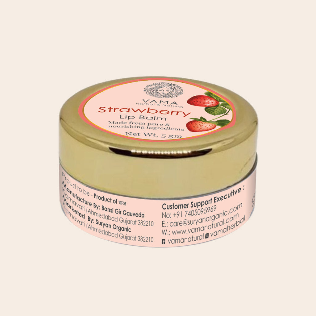 Strawberry Lip Balm 5gm