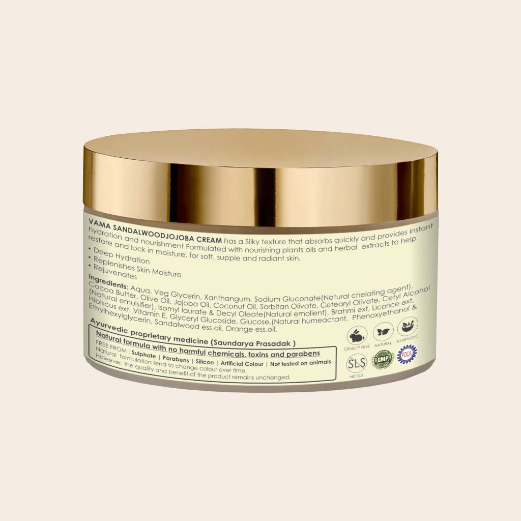 Sandalwood Jojoba Cream 100gm