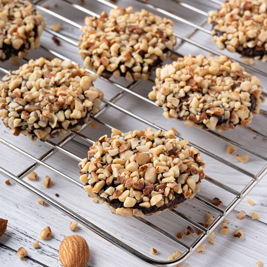 Choco Almond Brittle 90gm(6Pcs)