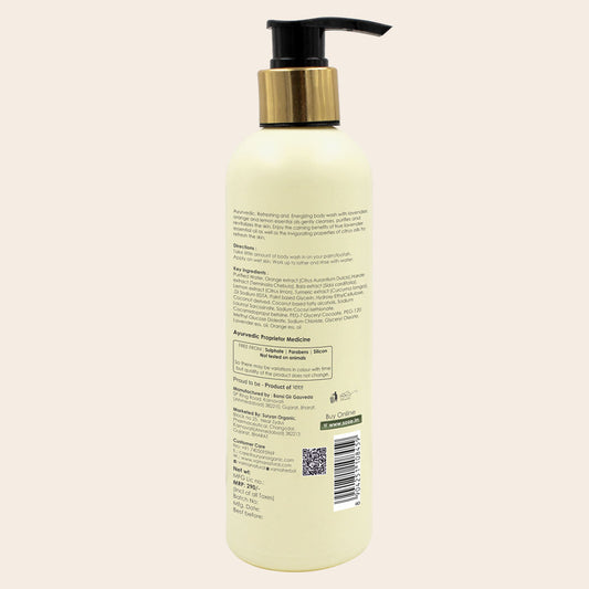 Lavender Orange Body Wash 200ml