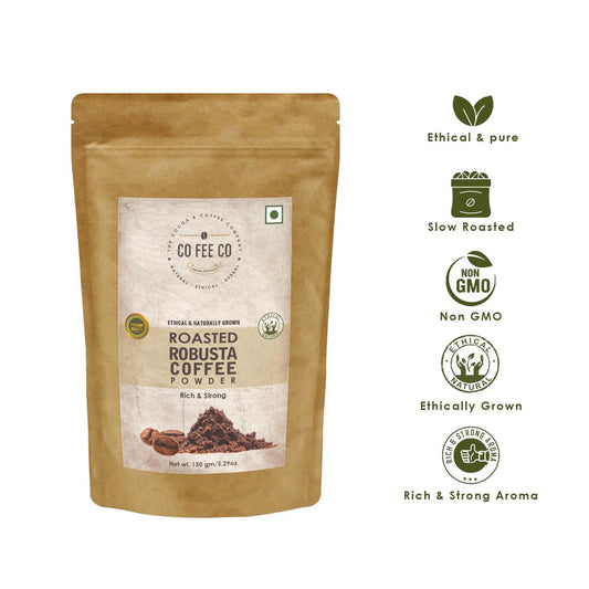 Roasted Robusta Coffee Powder 150g