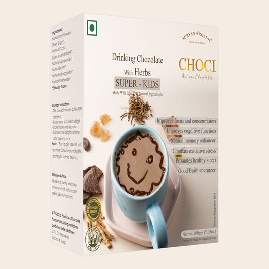 Drinking Chocolate With Herbs Super Kids 200gm