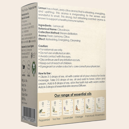 Lemon Essential Oil 10ml