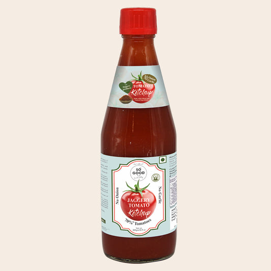 Jaggery Tomato Ketchup No Onion No Garlic 480gm