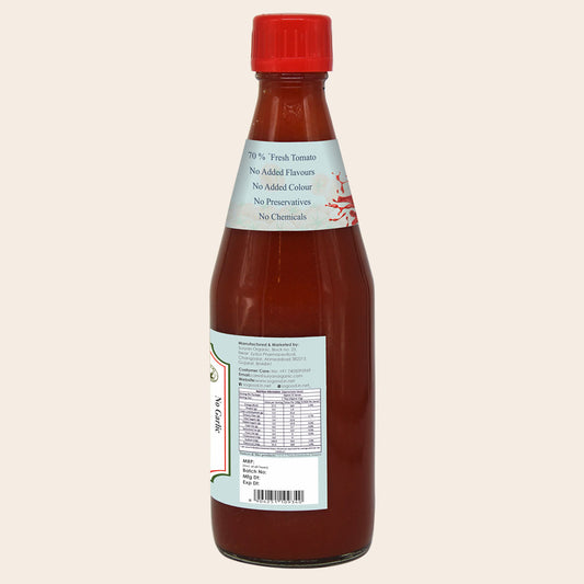 Jaggery Tomato Ketchup No Onion No Garlic 480gm