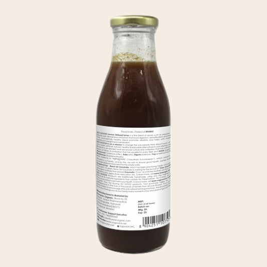 Lemon Shikanji Syrup 500ml