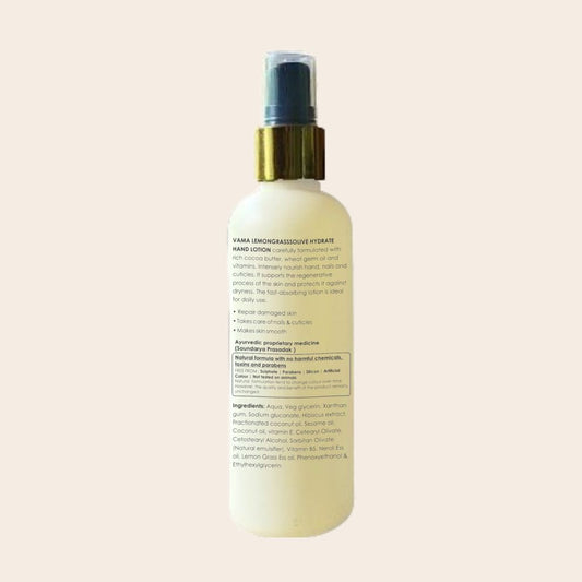 Lemongrass Olive Hydrate Hand Lotion 100ml