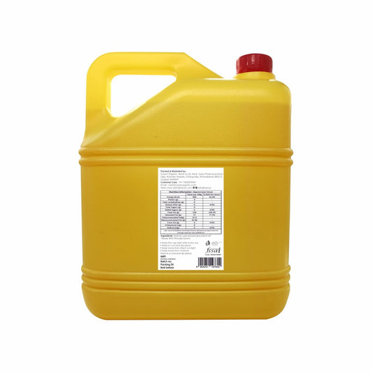 Groundnut Oil Cold Pressed (moongfali Tel) 5ltr