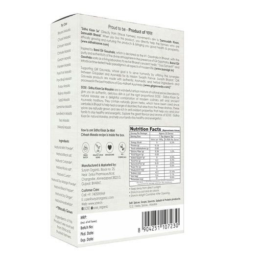 Mint Chhash Masala 100gm