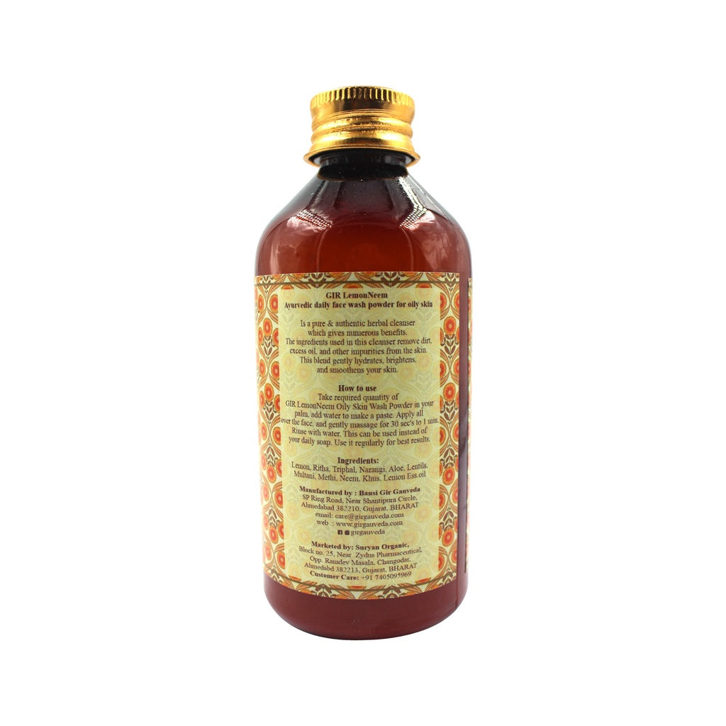 Lemonneem Facewash Powder 100gm - Oily skin