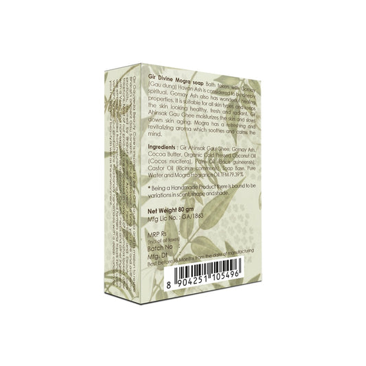 Divine Ash & Mogra Herbal Soap 80g