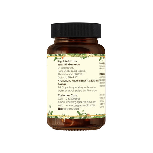 Nishamruta Capsule (60 Capsules) - Allergic | Inflammatory skin conditions