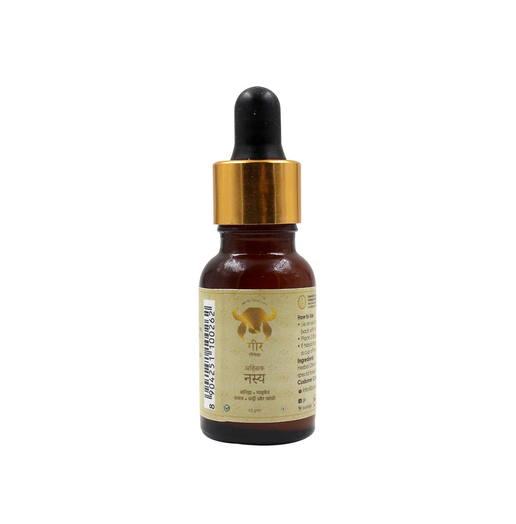 Nasya 10ml - Sleep Disorder, Snooring, Migrane