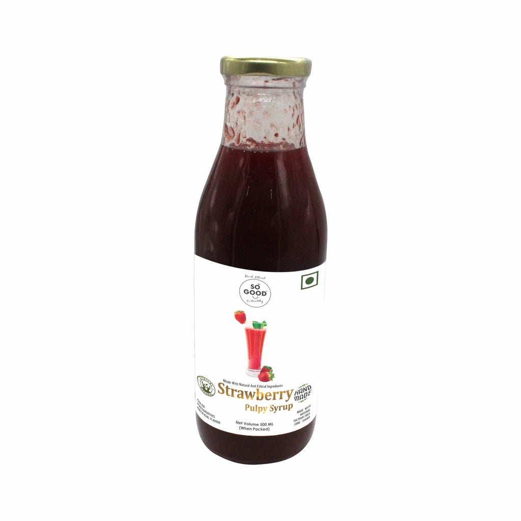 Strawberry Pulpy Syrup 500ml