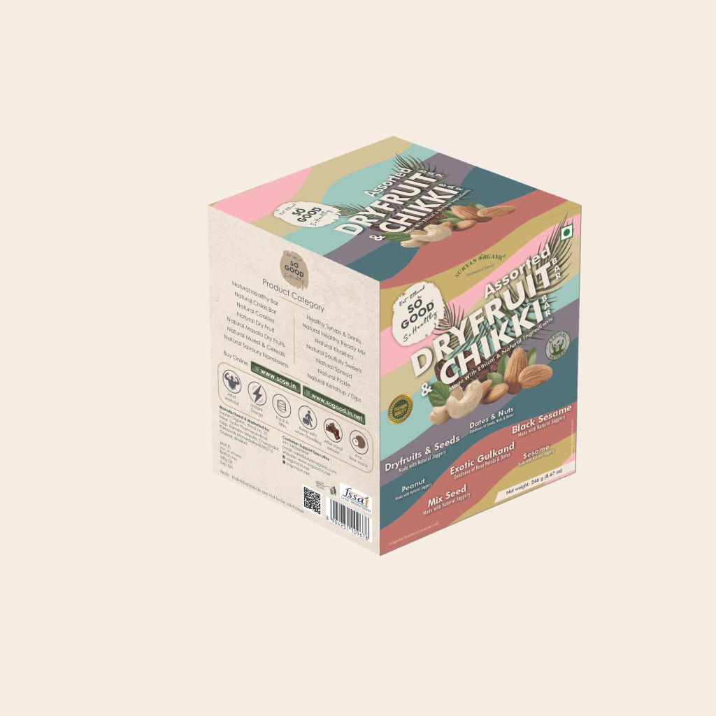 Dryfruit Bar & Chiki Bar 10pcs