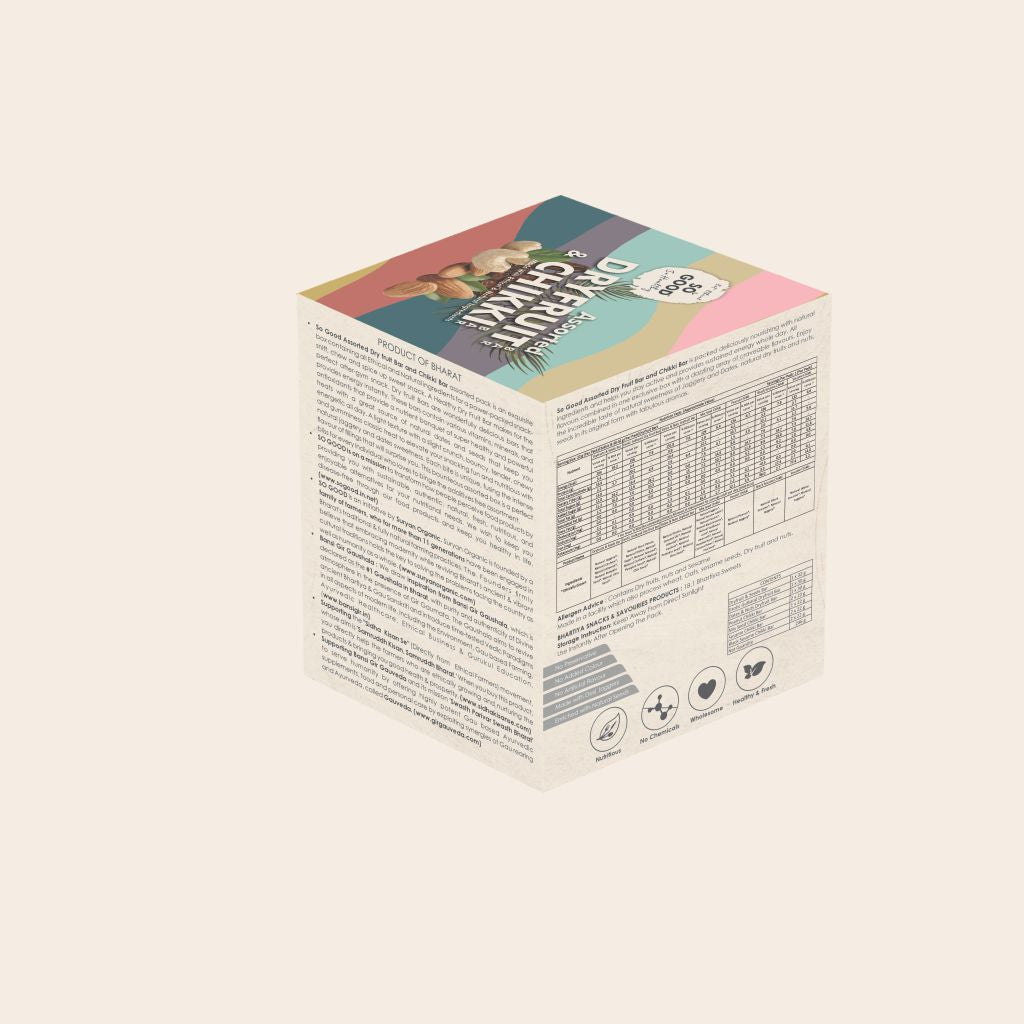 Dryfruit Bar & Chiki Bar 10pcs