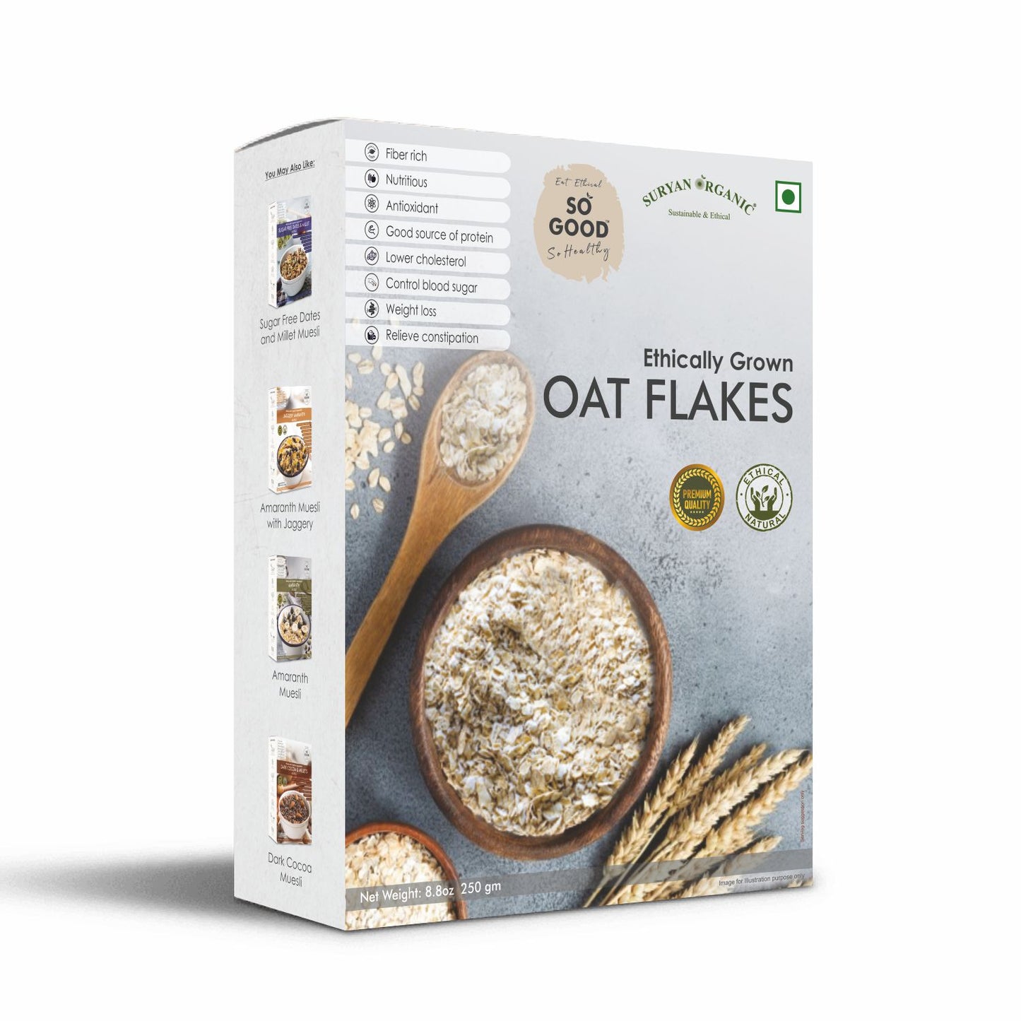 Oat Flakes 250gm