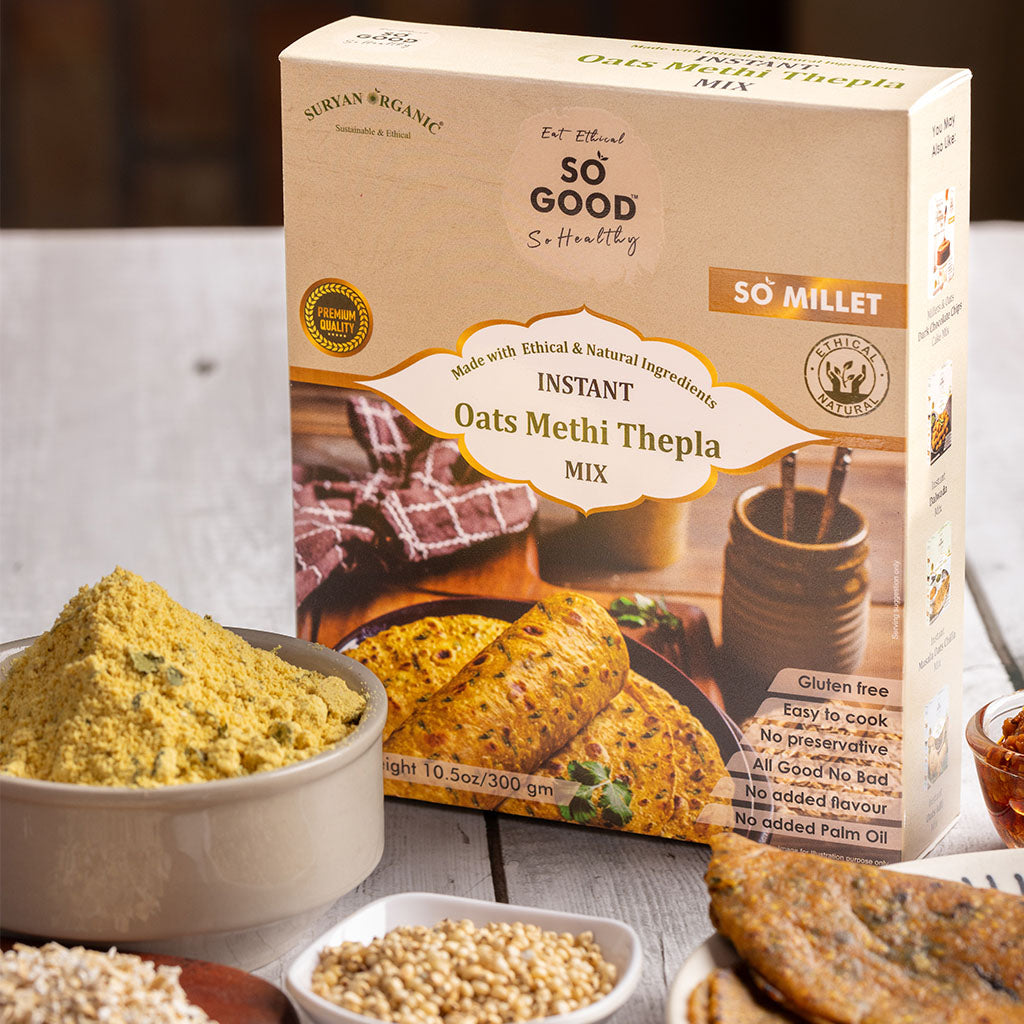 Instant Oats Methi Thepla mix 300gm