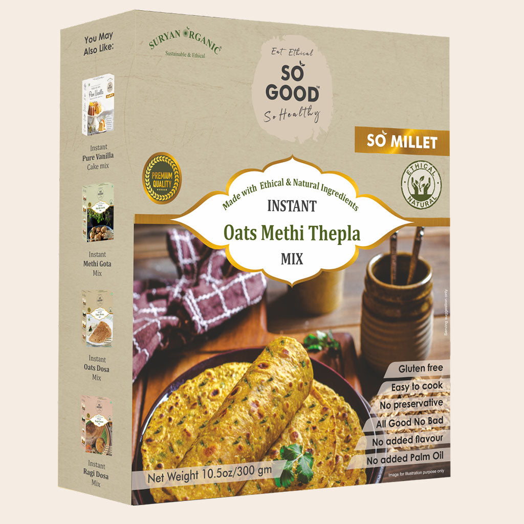 Instant Oats Methi Thepla mix 300gm