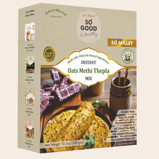 Instant Oats Methi Thepla mix 300gm