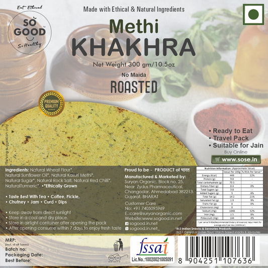 Khakhra Methi 300gm
