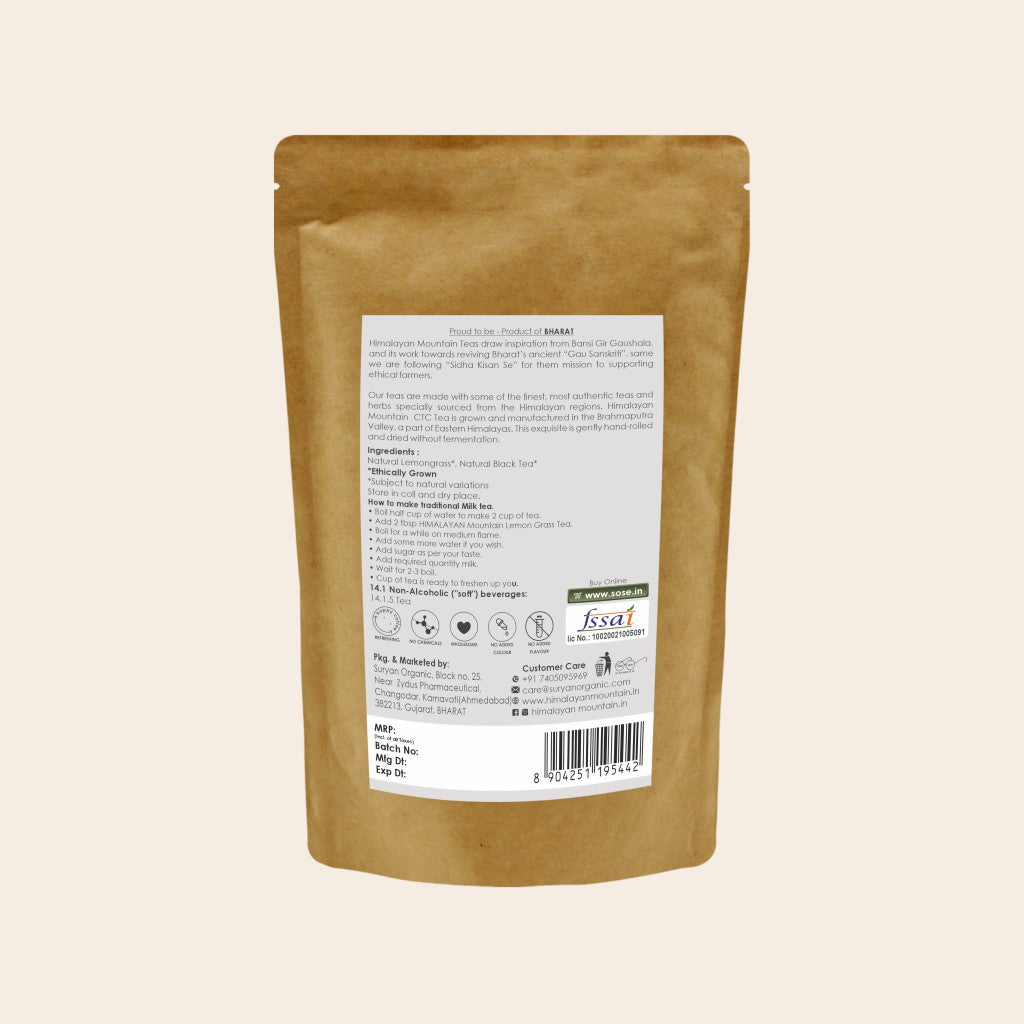 CTC Lemon Grass Chai 100gm