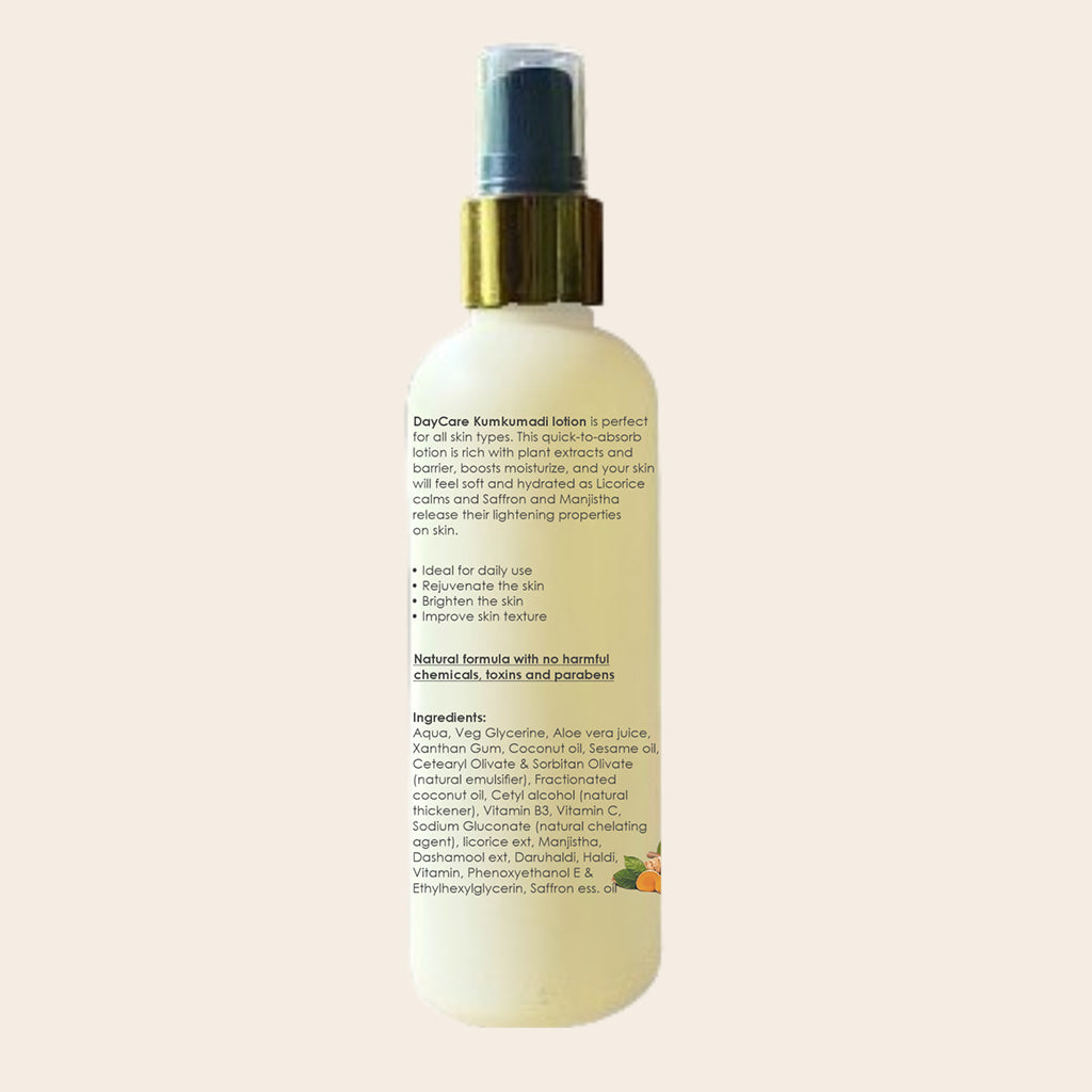 Kumkumadi Face & Body Lotion 100ml - Day Care