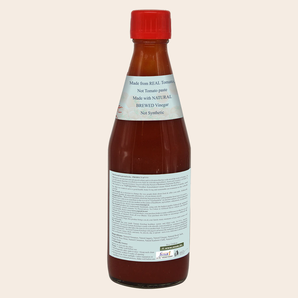 Jaggery Tomato Ketchup No Onion No Garlic 480gm