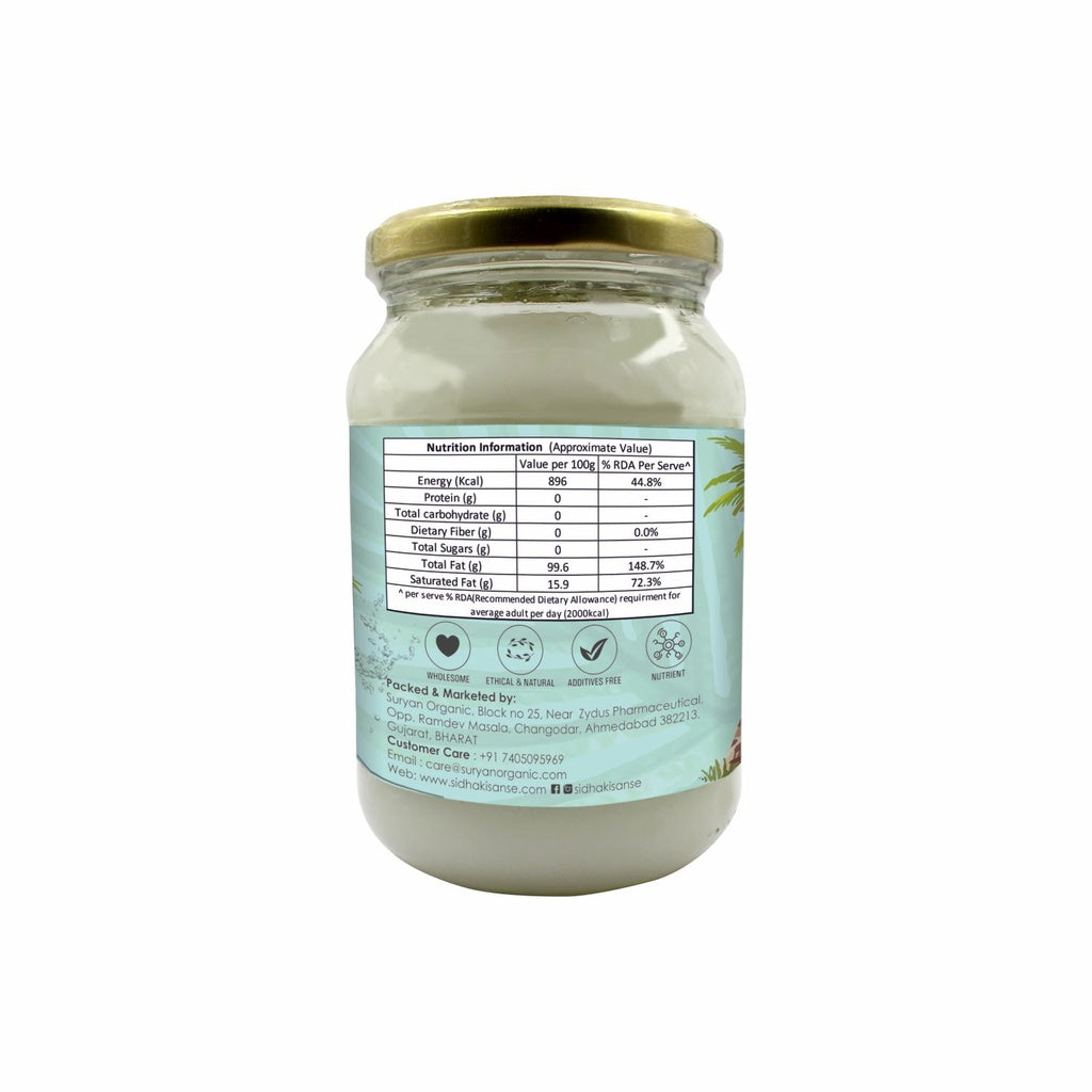 Extra Virgin Coconut Oil (nariyel) 425gm