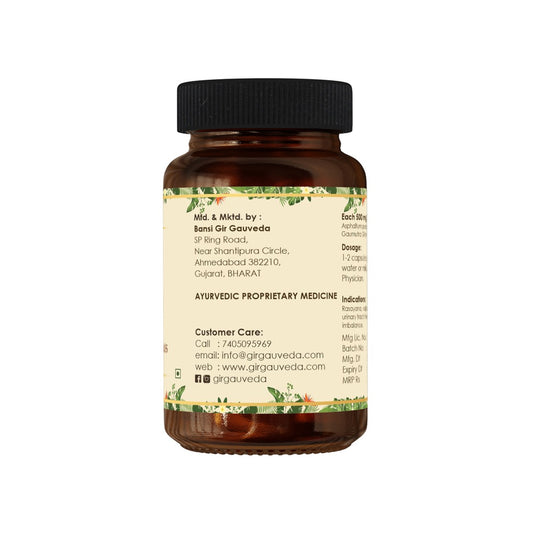 Shilajit Capsule (60 Capsules) - Improve Sexual Function